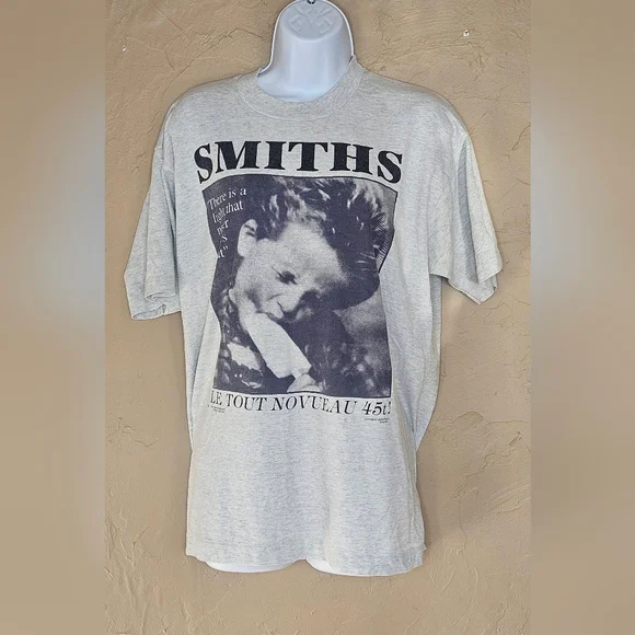 Graphic T-Shirt with Black and White Print - Picture 1 of 2